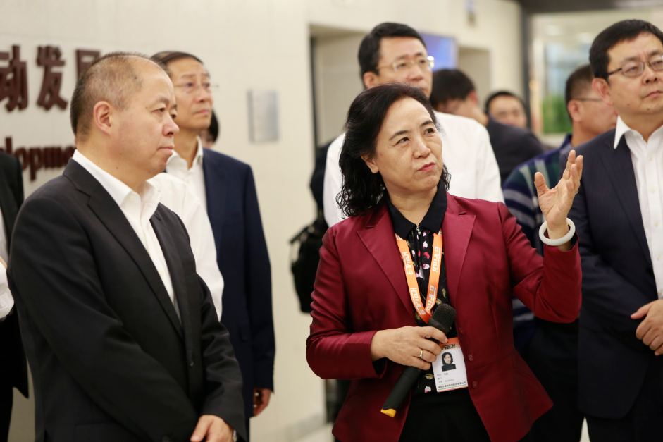 工信部副部長王江平一行蒞臨雄帝調(diào)研指導工作